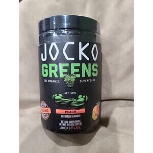 Jocko Fuel Organic Superfood Greens Powder Peach 10.79 oz